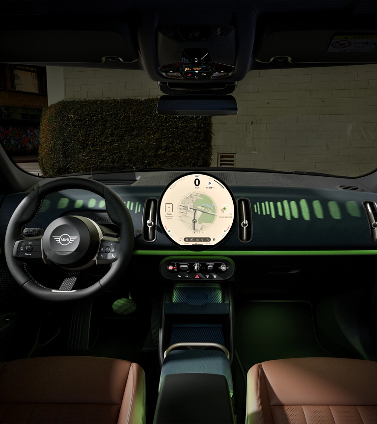 MINI Countryman - interni - modalità oled